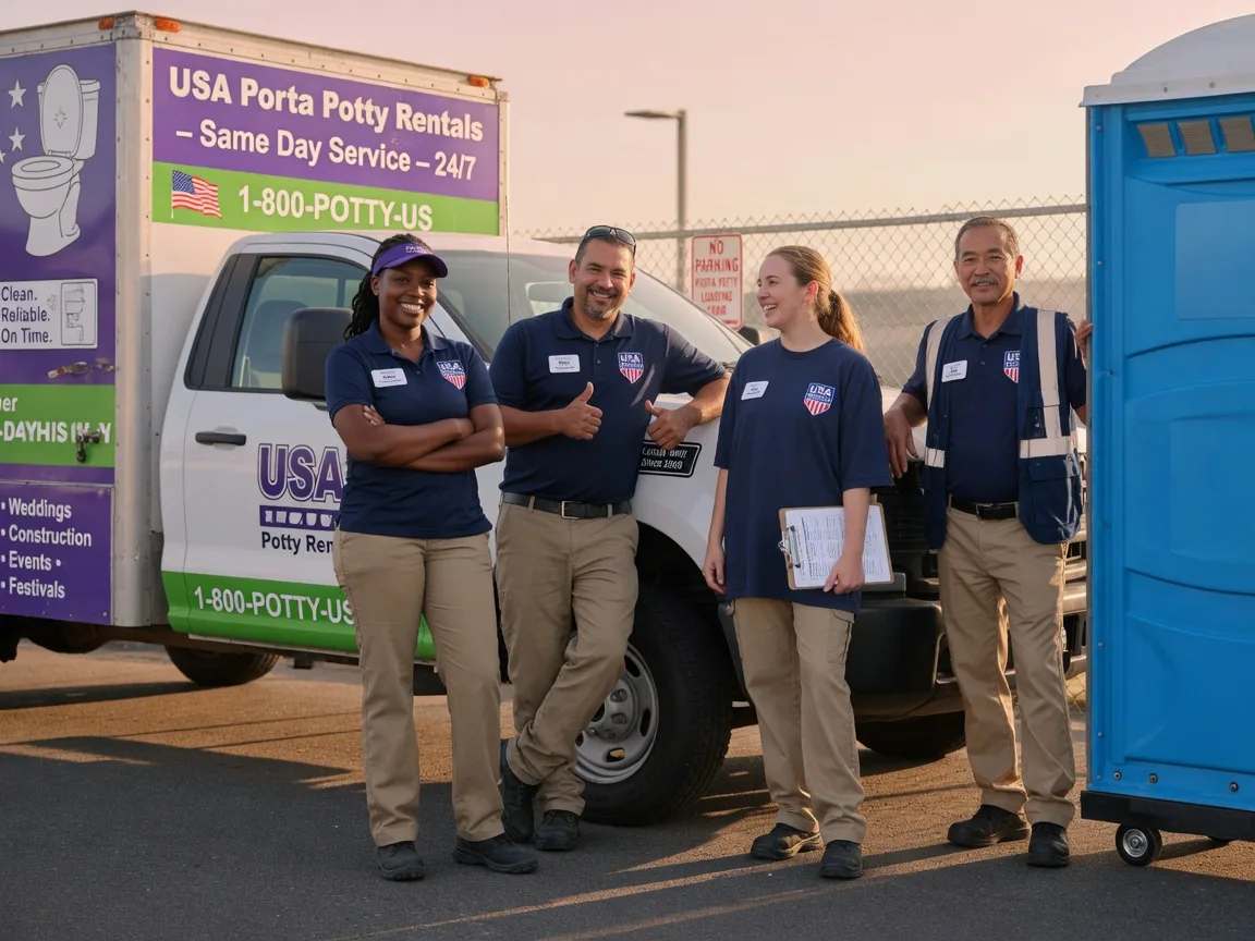 Porta Potty Rental company in Coalinga, CA