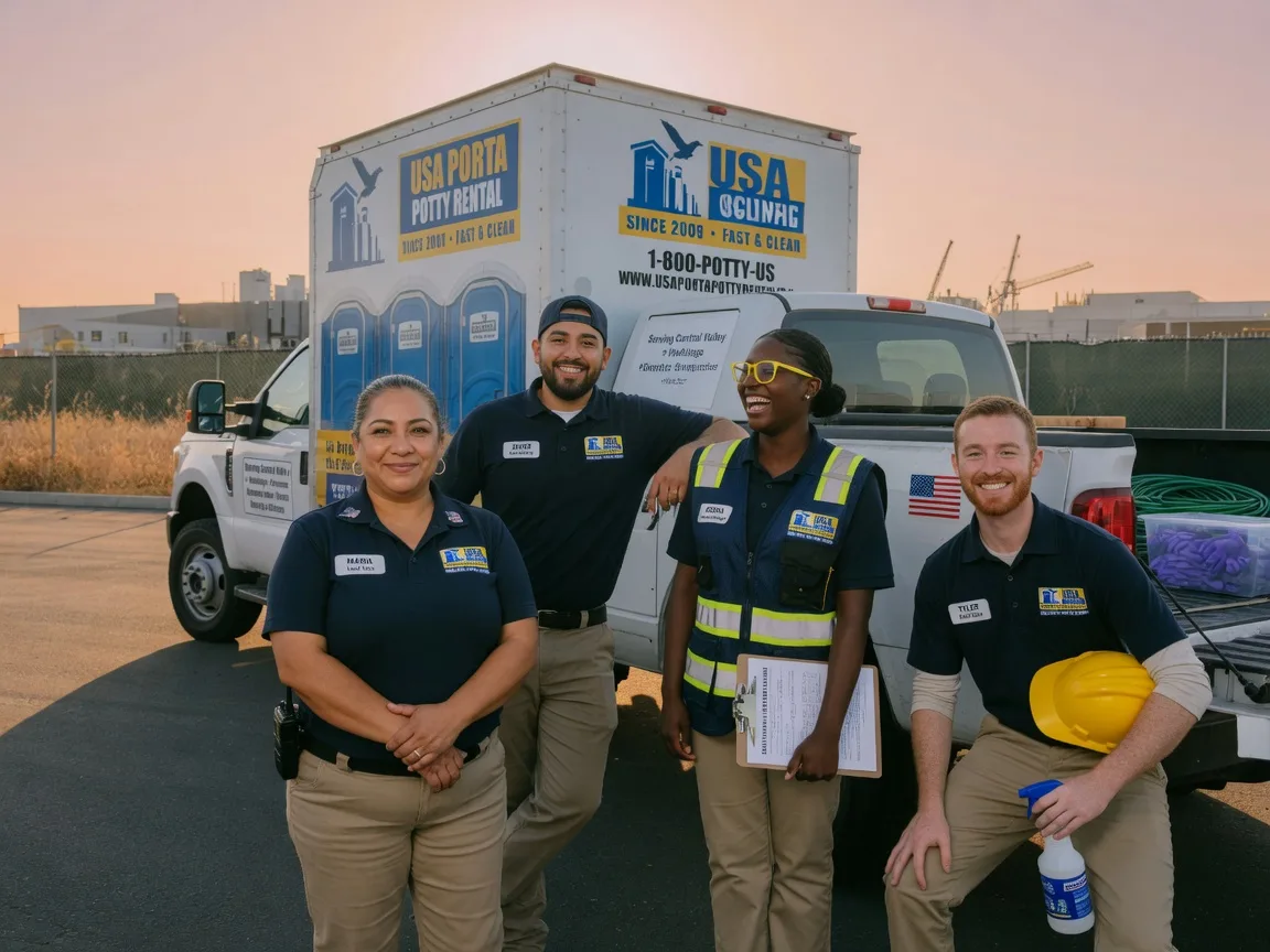 Portable Toilet Rental company in Coalinga, CA